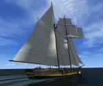 FSX/FS2004 Pilotable Baltimore Clipper "Pride of Baltimore"